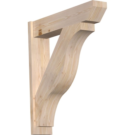 Ekena Millwork Funston Slat Smooth Outlooker, Douglas Fir, 7 1/2"W x 34"D x 38"H OUT08X34X38FST06SDF